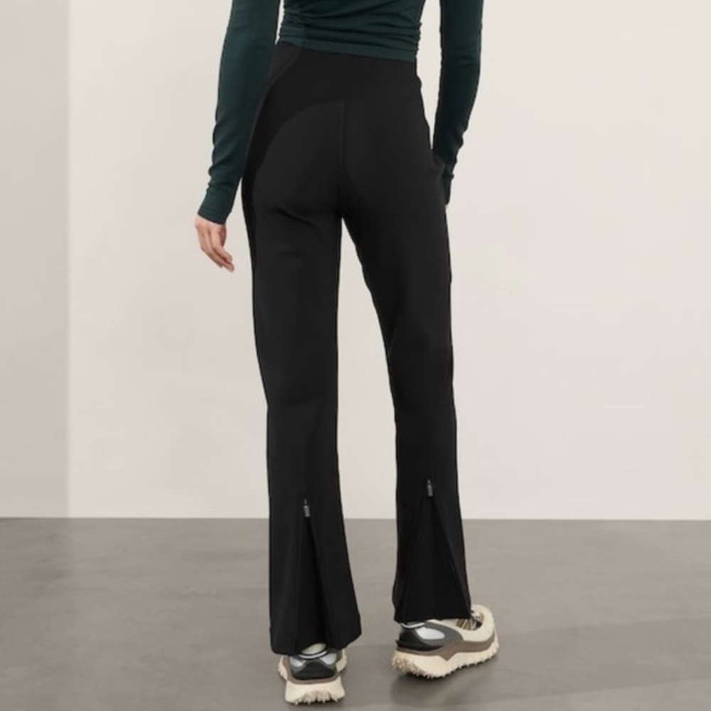 Athleta Glacier Bootcut High Rise Black Pants Size 10